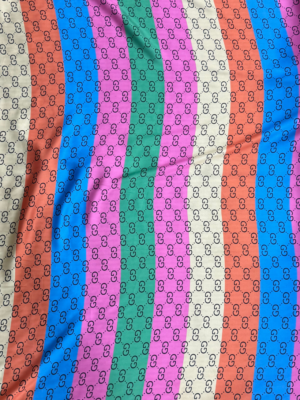 Colorful Designer Inspired Shot Silk