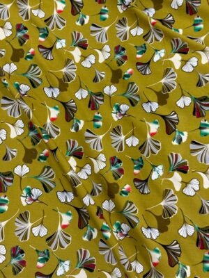 Olive Floral Linen Boski