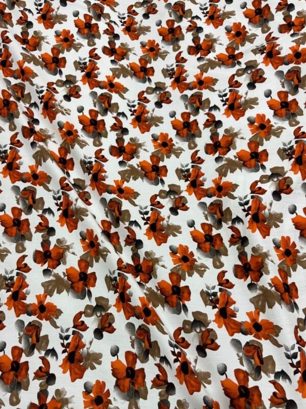 White Leaves Linen Boski