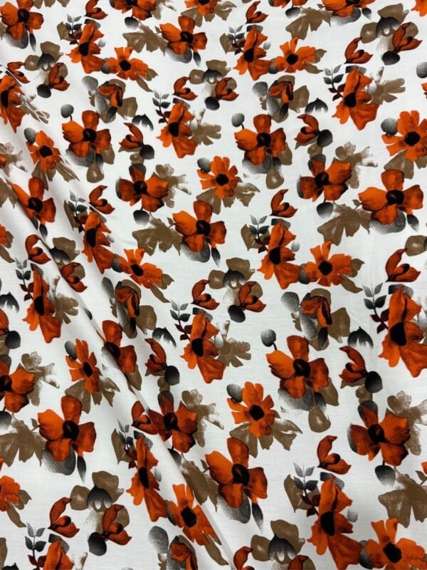 White Leaves Linen Boski