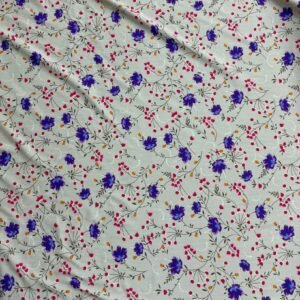 Soft Lavender Floral Linen Boski
