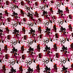 Pink Floral Linen Boski