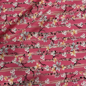 IMG_0595 3 Pink Stripe Floral Linen Boski
