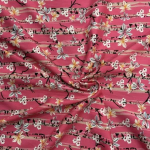 IMG_0597 3 Pink Stripe Floral Linen Boski