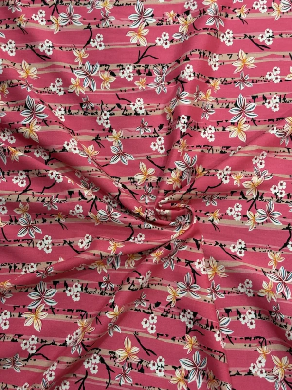 IMG_0597 3 Pink Stripe Floral Linen Boski