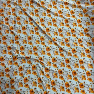 Irish Cream Floral Linen Boski