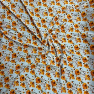Irish Cream Floral Linen Boski