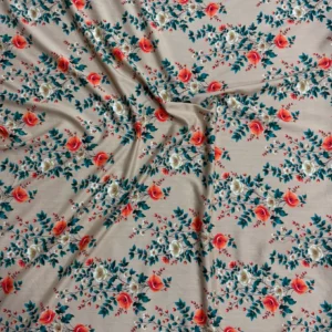 IMG_1097 Light Cream Floral Linen Boski