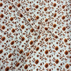 cream 3 Cream Floral Linen Boski