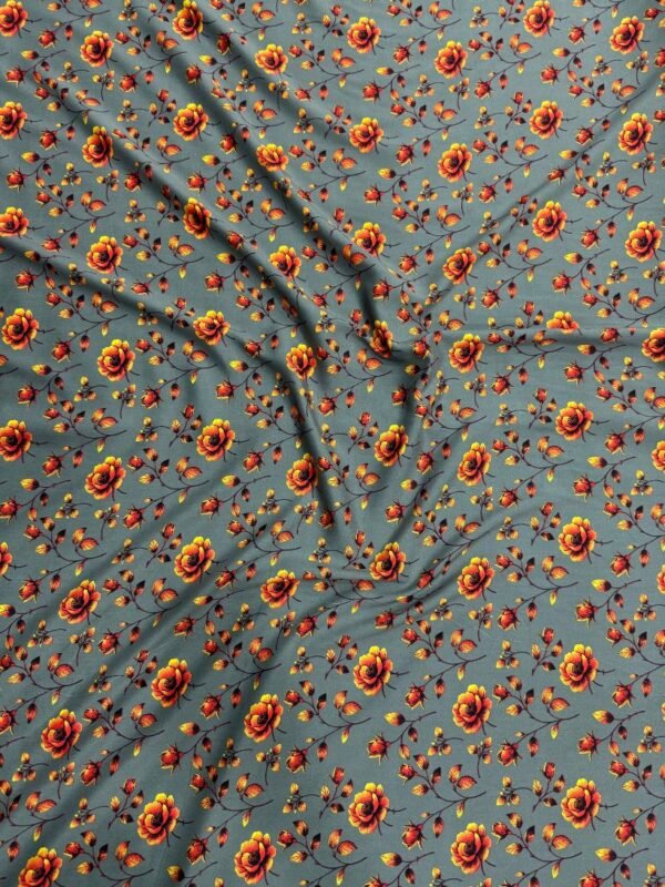 grey 3 Grey Floral Linen Boski